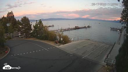 North Lake Tahoe Boat Ramp Live Webcam - Aug 17, 2026, 8:00pm PDT