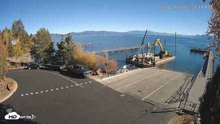 North Lake Tahoe Boat Ramp Live Webcam - Oct 14, 2026, 3:51pm PDT