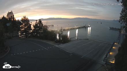 North Lake Tahoe Boat Ramp Live Webcam - Aug 23, 2026, 5:55am PDT
