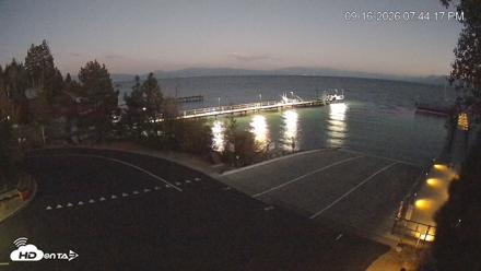 North Lake Tahoe Boat Ramp Live Webcam - Sep 16, 2026, 7:45pm PDT