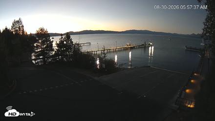 North Lake Tahoe Boat Ramp Live Webcam - Aug 30, 2026, 5:58am PDT