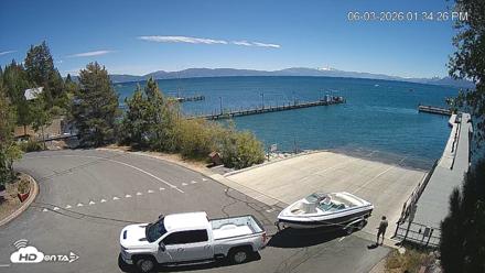North Lake Tahoe Boat Ramp Live Webcam - Jun 3, 2026, 1:35pm PDT