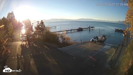 North Lake Tahoe Boat Ramp Live Webcam - Oct 6, 2026, 7:34am PDT