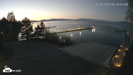 North Lake Tahoe Boat Ramp Live Webcam - May 10, 2026, 5:19am PDT