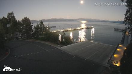 North Lake Tahoe Boat Ramp Live Webcam - Jun 27, 2026, 9:09pm PDT