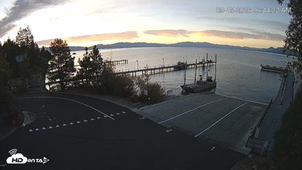 North Lake Tahoe Boat Ramp Live Webcam - Sep 15, 2026, 6:45am PDT