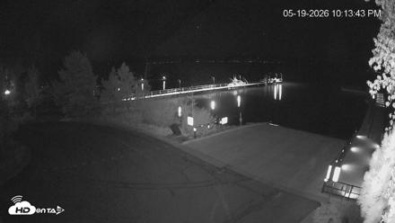 North Lake Tahoe Boat Ramp Live Webcam - May 19, 2026, 10:14pm PDT