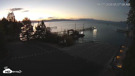 North Lake Tahoe Boat Ramp Live Webcam - Aug 27, 2026, 5:59am PDT