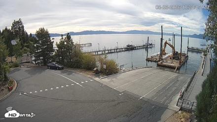 North Lake Tahoe Boat Ramp Live Webcam - Aug 25, 2026, 10:25am PDT