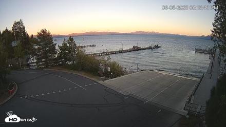 North Lake Tahoe Boat Ramp Live Webcam - Jun 6, 2026, 8:16pm PDT