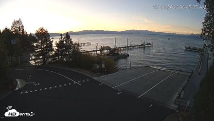 North Lake Tahoe Boat Ramp Live Webcam - Sep 14, 2026, 6:48am PDT