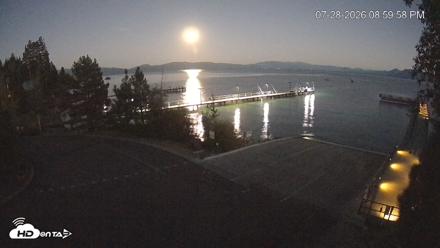 North Lake Tahoe Boat Ramp Live Webcam - Jul 28, 2026, 9:00pm PDT