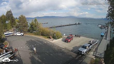 North Lake Tahoe Boat Ramp Live Webcam - May 24, 2026, 5:39pm PDT