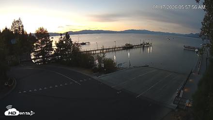 North Lake Tahoe Boat Ramp Live Webcam - Aug 17, 2026, 5:58am PDT
