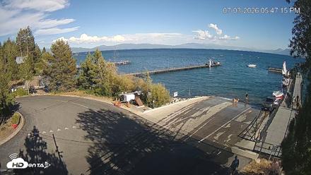 North Lake Tahoe Boat Ramp Live Webcam - Jul 3, 2026, 5:48pm PDT