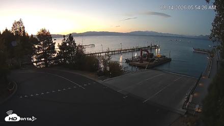 North Lake Tahoe Boat Ramp Live Webcam - Aug 14, 2026, 5:55am PDT