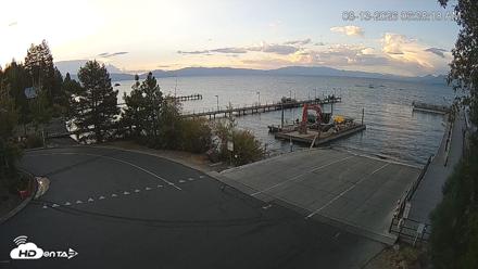 North Lake Tahoe Boat Ramp Live Webcam - Aug 13, 2026, 6:38am PDT