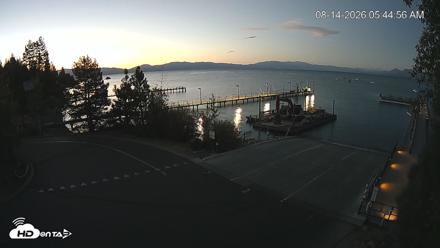 North Lake Tahoe Boat Ramp Live Webcam - Aug 14, 2026, 5:45am PDT
