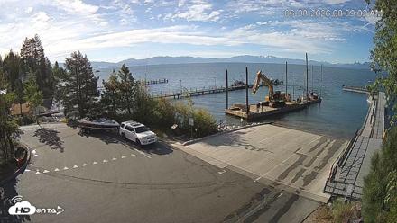 North Lake Tahoe Boat Ramp Live Webcam - Jun 8, 2026, 8:09am PDT