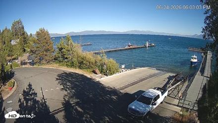 North Lake Tahoe Boat Ramp Live Webcam - Jun 24, 2026, 6:03pm PDT