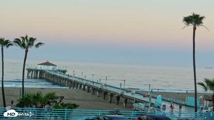 Manhattan Beach Pier North Live Cam - Oct 7, 2026, 6:51am PDT