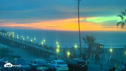 Manhattan Beach Pier North Live Cam - Sep 26, 2026, 7:02pm PDT