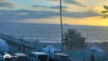 Manhattan Beach Pier North Live Cam - Aug 12, 2026, 7:27pm PDT