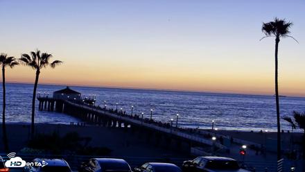 Manhattan Beach Pier North Live Cam - Oct 6, 2026, 6:53pm PDT