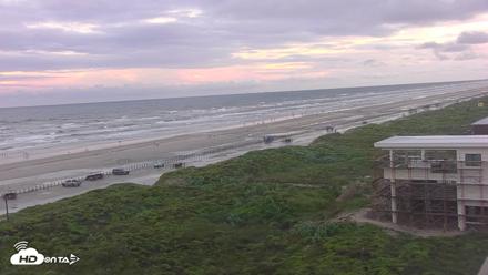 Sandcastle Condos Port Aransas Live Beach Cam - Jun 16, 2026, 8:22pm CDT