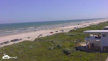 Sandcastle Condos Port Aransas Live Beach Cam - Aug 11, 2026, 4:32pm CDT