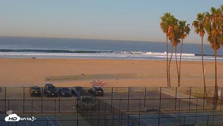 Venice Beach Wide View Live Webcam - Oct 15, 2026, 6:42am PDT