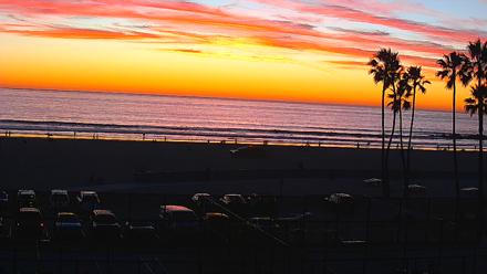 Venice Beach Wide View Live Webcam - Jan 16, 2026, 5:26pm PST