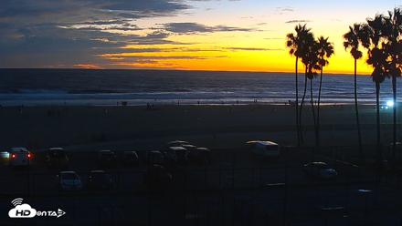Venice Beach Wide View Live Webcam - Sep 7, 2026, 7:41pm PDT