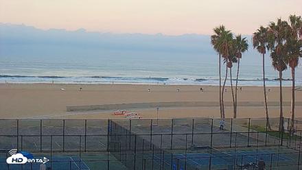 Venice Beach Wide View Live Webcam - Sep 22, 2026, 6:51am PDT