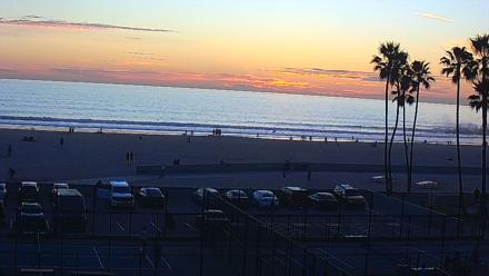 Venice Beach Wide View Live Webcam - Feb 5, 2026, 5:32pm PST