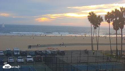 Venice Beach Wide View Live Webcam - Sep 26, 2026, 5:55pm PDT