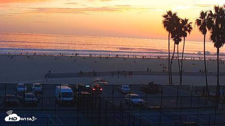 Venice Beach Wide View Live Webcam - Oct 17, 2026, 6:21pm PDT