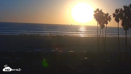 Venice Beach Wide View Live Webcam - Oct 19, 2026, 5:57pm PDT