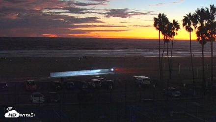 Venice Beach Wide View Live Webcam - Sep 7, 2026, 7:49pm PDT