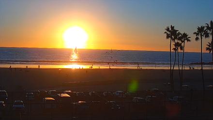 Venice Beach Wide View Live Webcam - Nov 23, 2025, 4:34pm PST