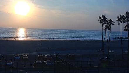 Venice Beach Wide View Live Webcam - Dec 20, 2025, 4:19pm PST