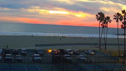 Venice Beach Wide View Live Webcam - Jan 25, 2026, 5:35pm PST