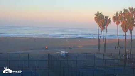 Venice Beach Wide View Live Webcam - Oct 7, 2026, 7:08am PDT