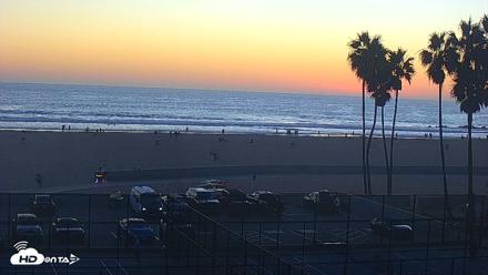 Venice Beach Wide View Live Webcam - Oct 19, 2026, 6:23pm PDT