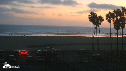 Venice Beach Wide View Live Webcam - Sep 14, 2026, 7:29pm PDT