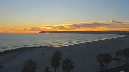 Hotel Del Coronado 4K Roaming Live Cam - Mar 1, 2026, 5:43pm PST
