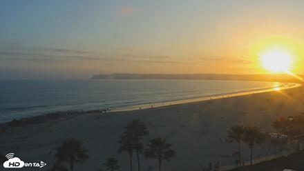 Hotel Del Coronado 4K Roaming Live Cam - Jul 17, 2026, 7:40pm PDT
