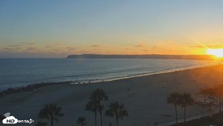 Hotel Del Coronado 4K Roaming Live Cam - Jul 2, 2026, 7:54pm PDT