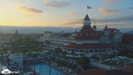Hotel Del Coronado 4K Roaming Live Cam - Jun 24, 2026, 7:40pm PDT