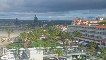Hotel Del Coronado 4K Roaming Live Cam - Apr 11, 2026, 8:38am PDT